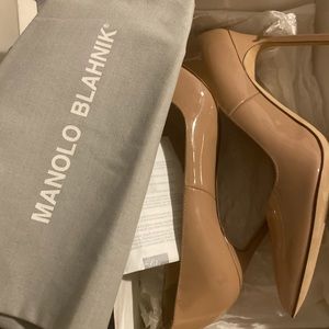 Nude Manolo Heels